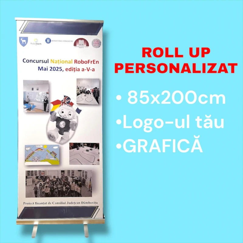Roll-up 85x200cm Personalizat
